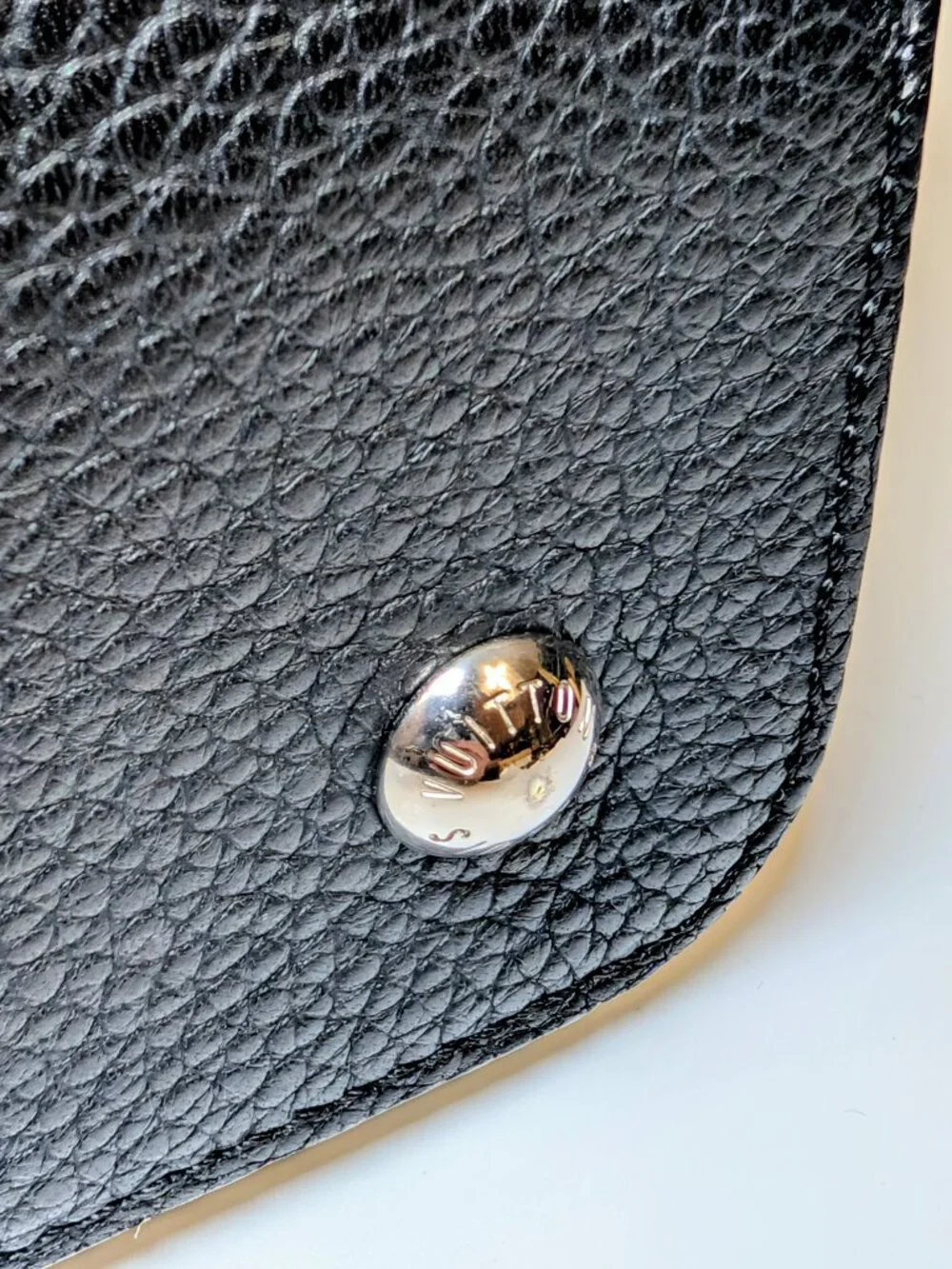 Louis Vuitton Light Grey Degrade Taurillon Leather Capucines PM Bag